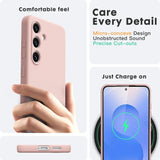 Stoßdämpfende und langlebige Silikon Handyhülle für Samsung Galaxy S25+