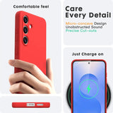 Stoßdämpfende und langlebige Silikon Handyhülle für Samsung Galaxy S25+