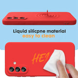 Stoßdämpfende und langlebige Silikon Handyhülle für Samsung Galaxy S25+