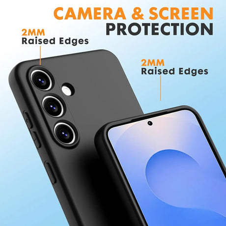 Stoßdämpfende und langlebige Silikon Handyhülle für Samsung Galaxy S25+