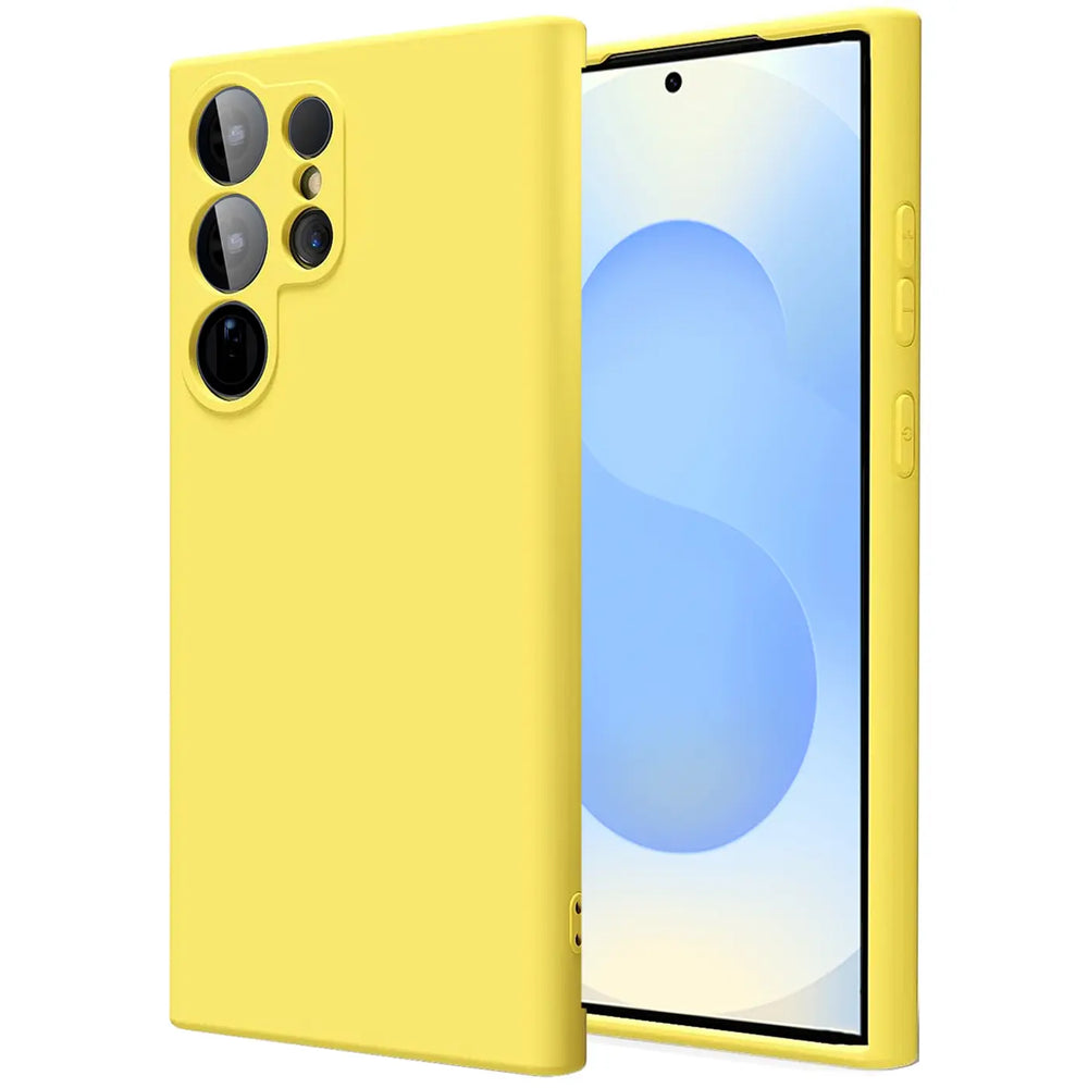 Stoßdämpfende und langlebige Silikon Handyhülle für Samsung Galaxy S25 Ultra