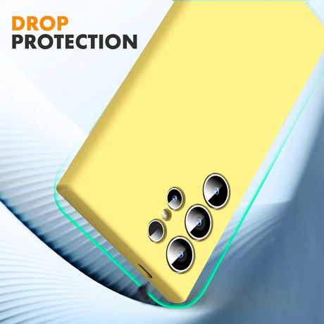 Stoßdämpfende und langlebige Silikon Handyhülle für Samsung Galaxy S25 Ultra