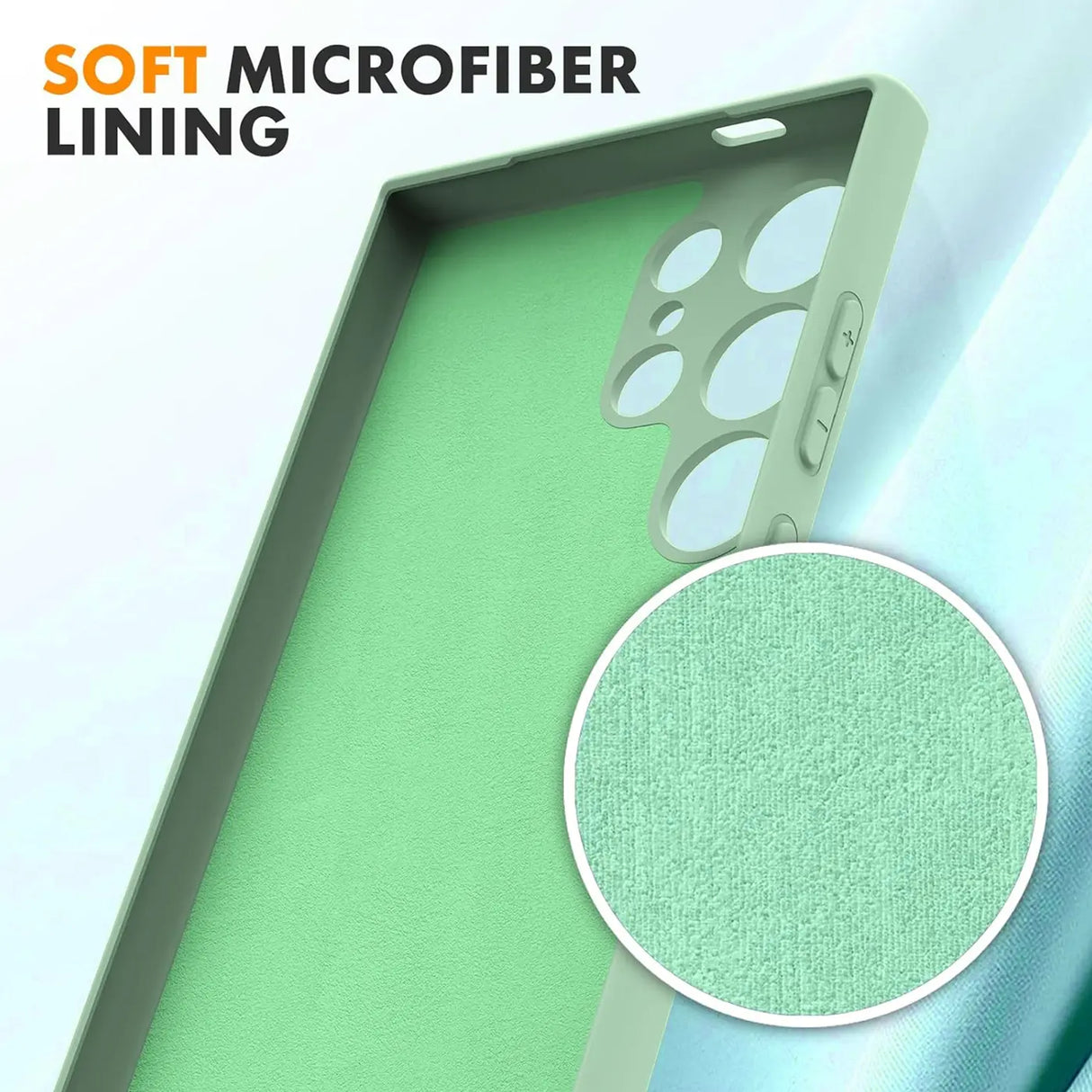 Stoßdämpfende und langlebige Silikon Handyhülle für Samsung Galaxy S25 Ultra