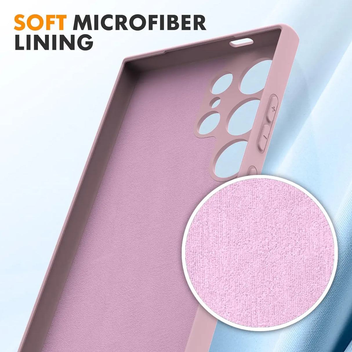 Stoßdämpfende und langlebige Silikon Handyhülle für Samsung Galaxy S25 Ultra