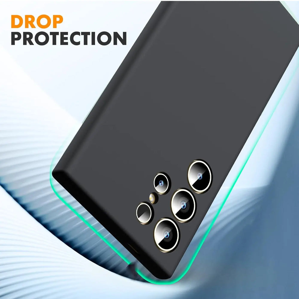 Stoßdämpfende und langlebige Silikon Handyhülle für Samsung Galaxy S25 Ultra