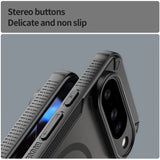 Stoßfeste, MagSafe-kompatible Handyhülle mit halbtransparenter Rückseite für Google Pixel 9