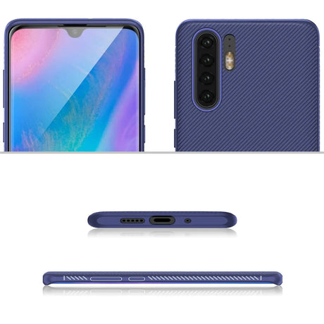 Elegante Handyhülle für Samsung Galaxy Note 10 in Blau, angenehme Haptik