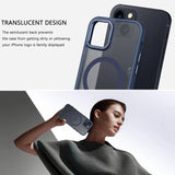 iPhone 13 Hülle mit MagSafe, stoßabsorbierendem Material, erhöhtem Kameraschutz und schlankem Frame-Design in verschiedenen Farben