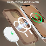 iPhone 13 Hülle mit MagSafe, stoßabsorbierendem Material, erhöhtem Kameraschutz und schlankem Frame-Design in verschiedenen Farben