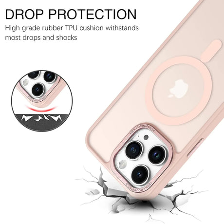 iPhone 14 Pro Hülle mit MagSafe, stoßabsorbierendem Material, erhöhtem Kameraschutz und schlankem Frame-Design in verschiedenen Farben