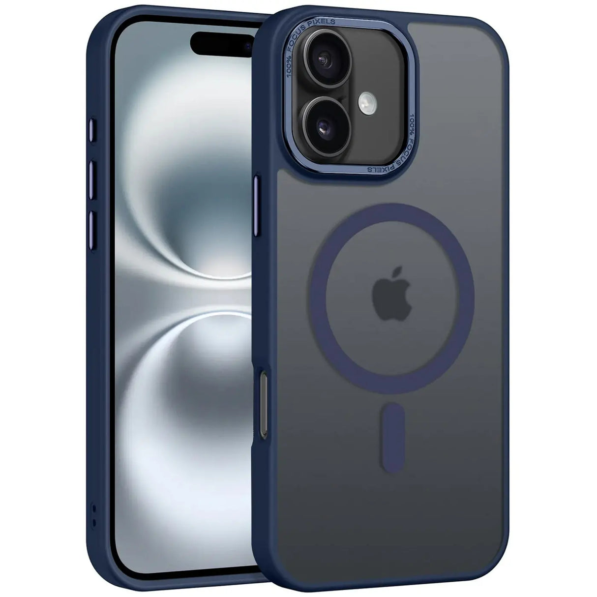 iPhone 16 Hülle mit MagSafe, stoßabsorbierendem Material, erhöhtem Kameraschutz und schlankem Frame-Design in verschiedenen Farben