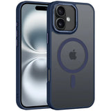 iPhone 16 Hülle mit MagSafe, stoßabsorbierendem Material, erhöhtem Kameraschutz und schlankem Frame-Design in verschiedenen Farben