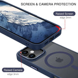 iPhone 16 Hülle mit MagSafe, stoßabsorbierendem Material, erhöhtem Kameraschutz und schlankem Frame-Design in verschiedenen Farben