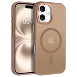 iPhone 16 Hülle mit MagSafe, stoßabsorbierendem Material, erhöhtem Kameraschutz und schlankem Frame-Design in verschiedenen Farben