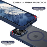 iPhone 16 Pro Hülle mit MagSafe, stoßabsorbierendem Material, erhöhtem Kameraschutz und schlankem Frame-Design in verschiedenen Farben