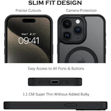 iPhone 16 Pro Hülle mit MagSafe, stoßabsorbierendem Material, erhöhtem Kameraschutz und schlankem Frame-Design in verschiedenen Farben