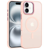 iPhone 16 Hülle mit MagSafe, stoßabsorbierendem Material, erhöhtem Kameraschutz und schlankem Frame-Design in verschiedenen Farben