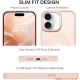 iPhone 16 Hülle mit MagSafe, stoßabsorbierendem Material, erhöhtem Kameraschutz und schlankem Frame-Design in verschiedenen Farben