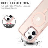 iPhone 16 Hülle mit MagSafe, stoßabsorbierendem Material, erhöhtem Kameraschutz und schlankem Frame-Design in verschiedenen Farben