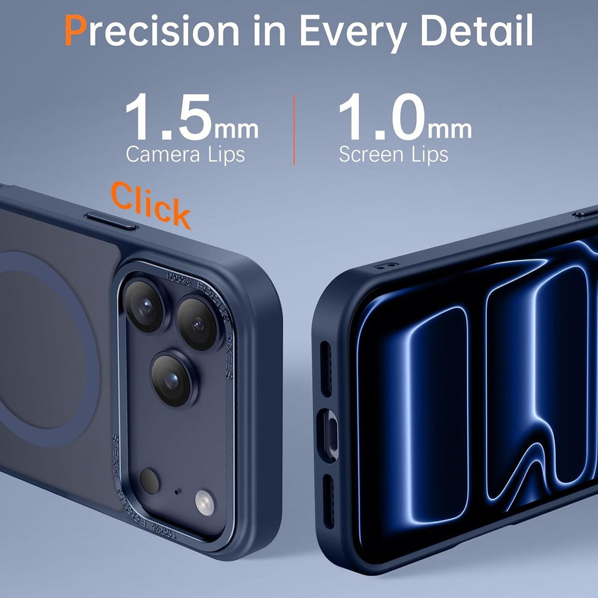 iPhone 18 Pro Max - MagSafe Hülle Matt Transparent