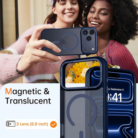 iPhone 17 Pro Max Hülle mit MagSafe, stoßabsorbierendem Material, erhöhtem Kameraschutz und schlankem Frame-Design in verschiedenen Farben