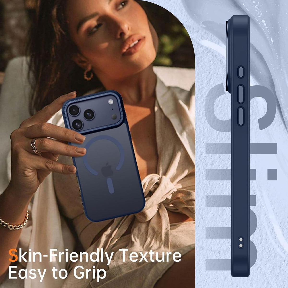 iPhone 18 Pro Max - MagSafe Hülle Matt Transparent