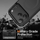 iPhone 17 Pro Hülle mit MagSafe, stoßabsorbierendem Material, erhöhtem Kameraschutz und schlankem Frame-Design in verschiedenen Farben