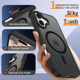 iPhone 17 Hülle mit MagSafe, stoßabsorbierendem Material, erhöhtem Kameraschutz und schlankem Frame-Design in verschiedenen Farben