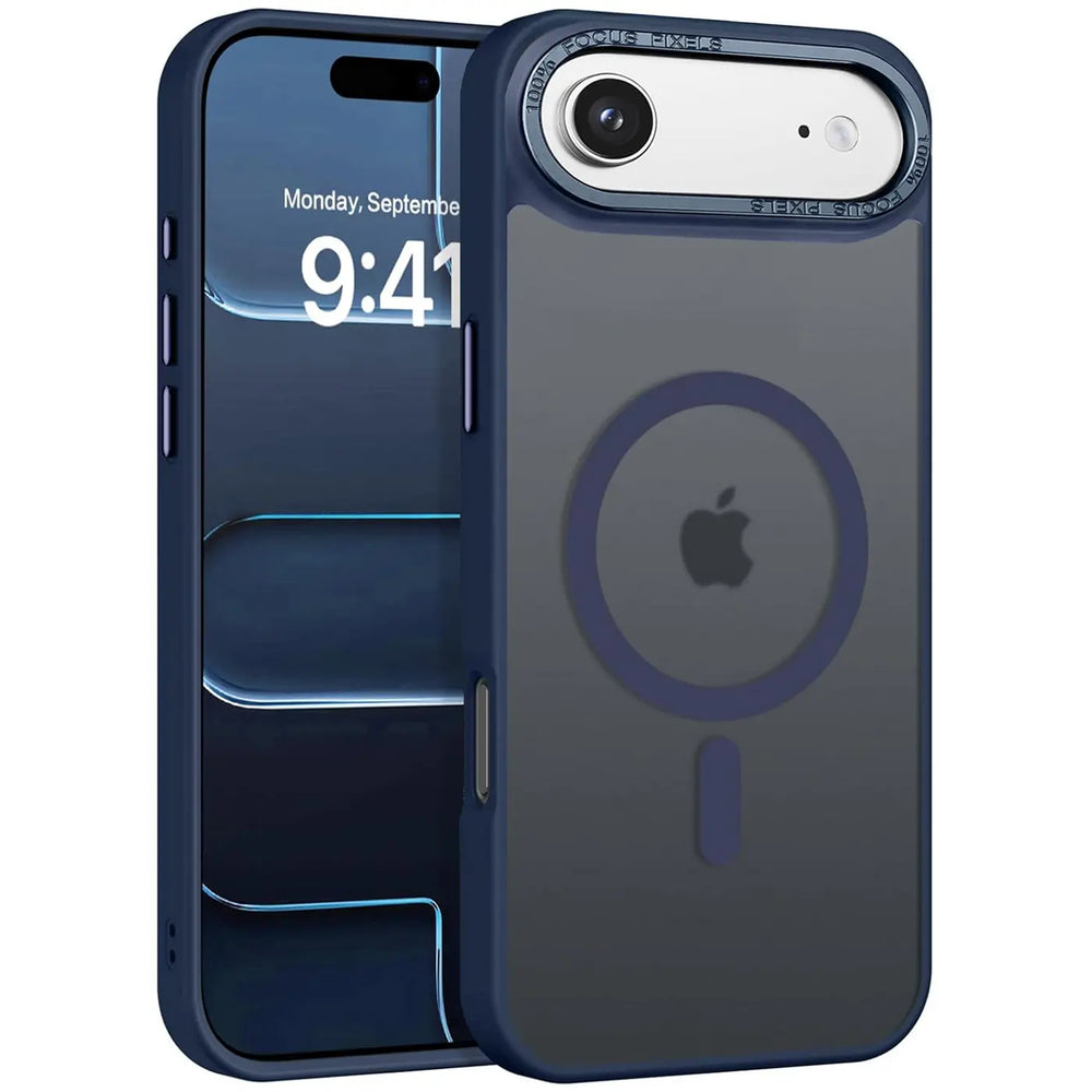 iPhone Air Hülle mit MagSafe, stoßabsorbierendem Material, erhöhtem Kameraschutz und schlankem Frame-Design in verschiedenen Farben