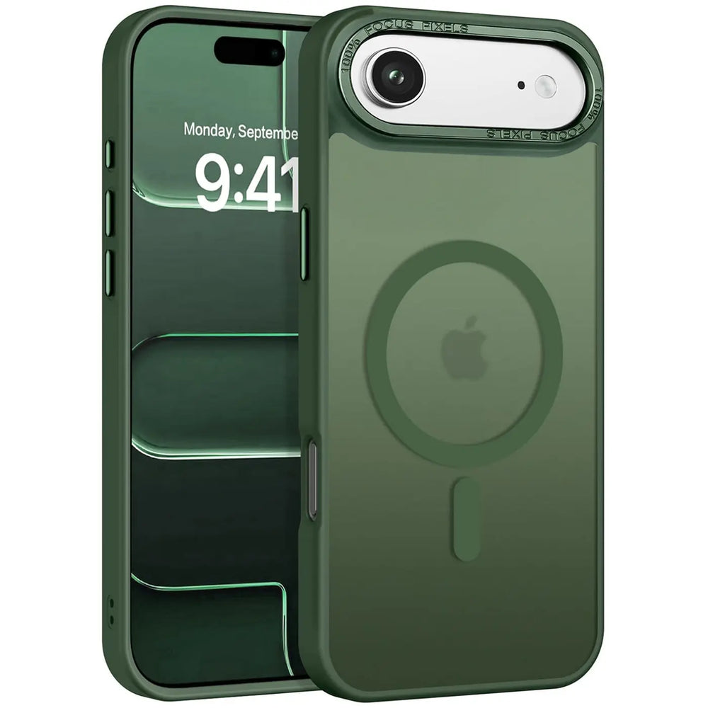 iPhone Air Hülle mit MagSafe, stoßabsorbierendem Material, erhöhtem Kameraschutz und schlankem Frame-Design in verschiedenen Farben