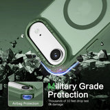 iPhone Air Hülle mit MagSafe, stoßabsorbierendem Material, erhöhtem Kameraschutz und schlankem Frame-Design in verschiedenen Farben