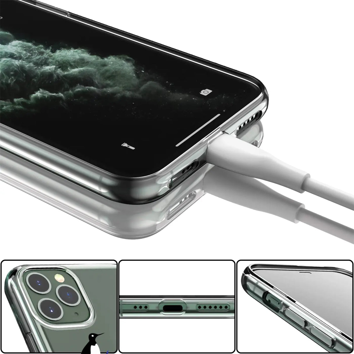 iPhone 11 Pro Max Handyhülle mit buntem Motiv, große Auswahl
