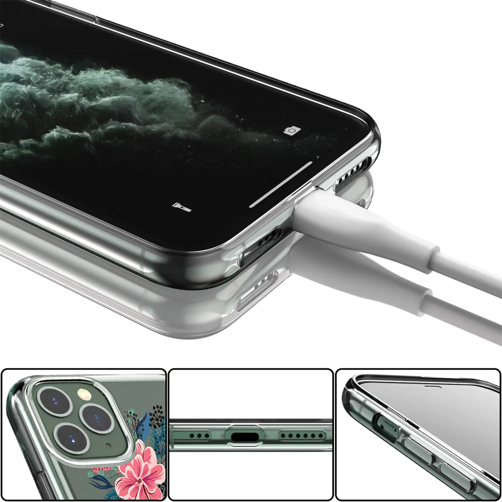 iPhone 11 Pro Max Handyhülle mit buntem Motiv, große Auswahl