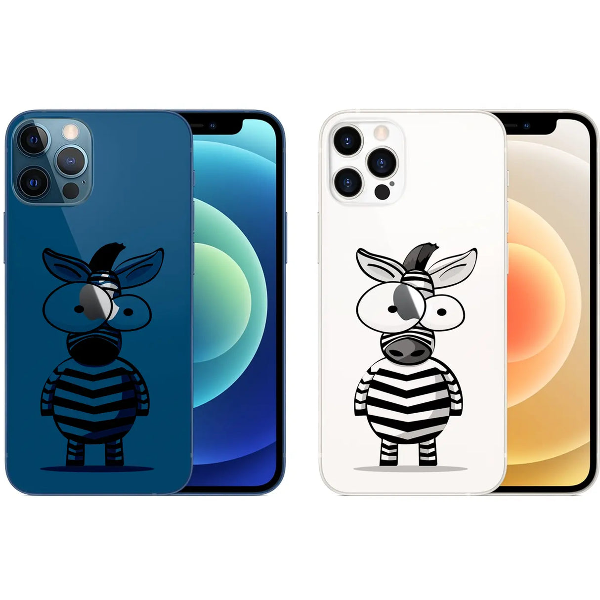 iPhone 12 / 12 Pro Handyhülle mit buntem Motiv, große Auswahl