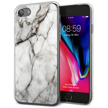 iPhone 7 / 8 / SE 2 / SE 3 Handyhülle mit buntem Motiv, große Auswahl