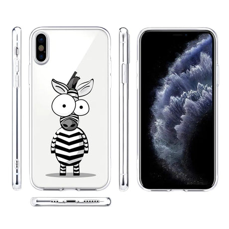 iPhone Xs Max Handyhülle mit buntem Motiv, große Auswahl