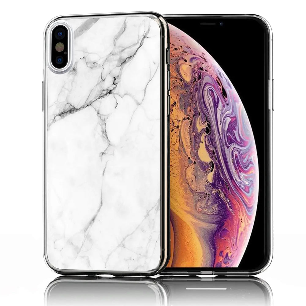 iPhone X / XS Handyhülle mit buntem Motiv, große Auswahl