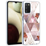 Samsung Galaxy A02s Handyhülle mit buntem Motiv, große Auswahl