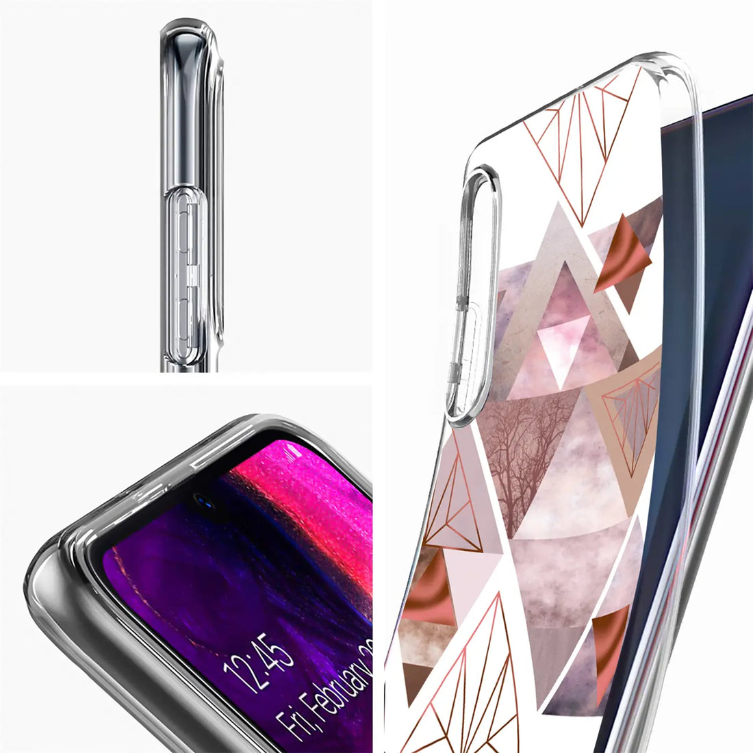 Flexibles Material und geschützte Knöpfe