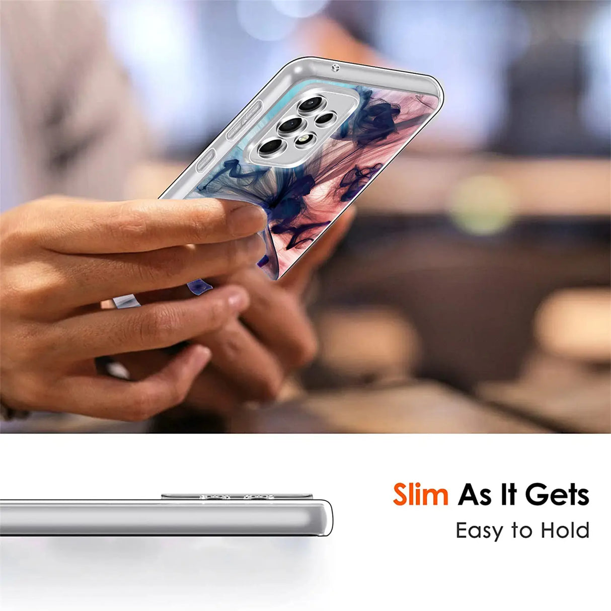 Samsung Galaxy A33 5G Handyhülle mit buntem Motiv, große Auswahl