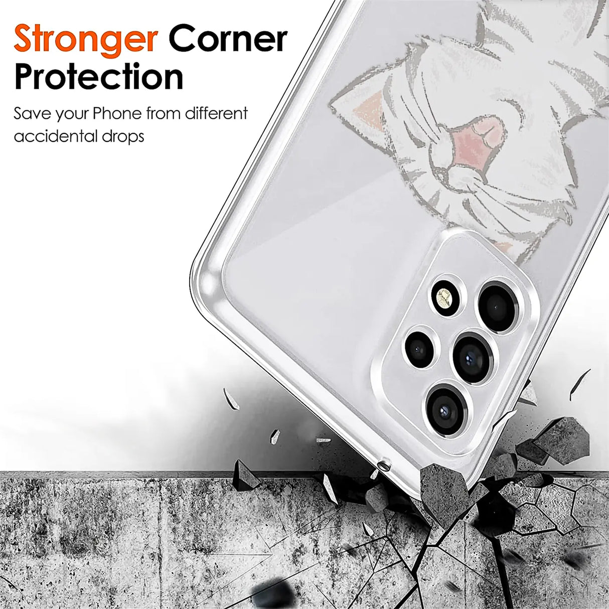 Samsung Galaxy A33 5G Handyhülle mit buntem Motiv, große Auswahl