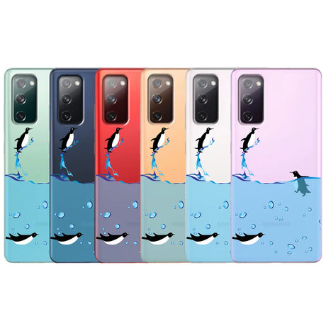 Samsung Galaxy A31 Handyhülle mit buntem Motiv, große Auswahl