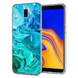 iPhone 11 Pro Max Klapphülle in Blaue Wirbel mit Kartenfächern und Schutz