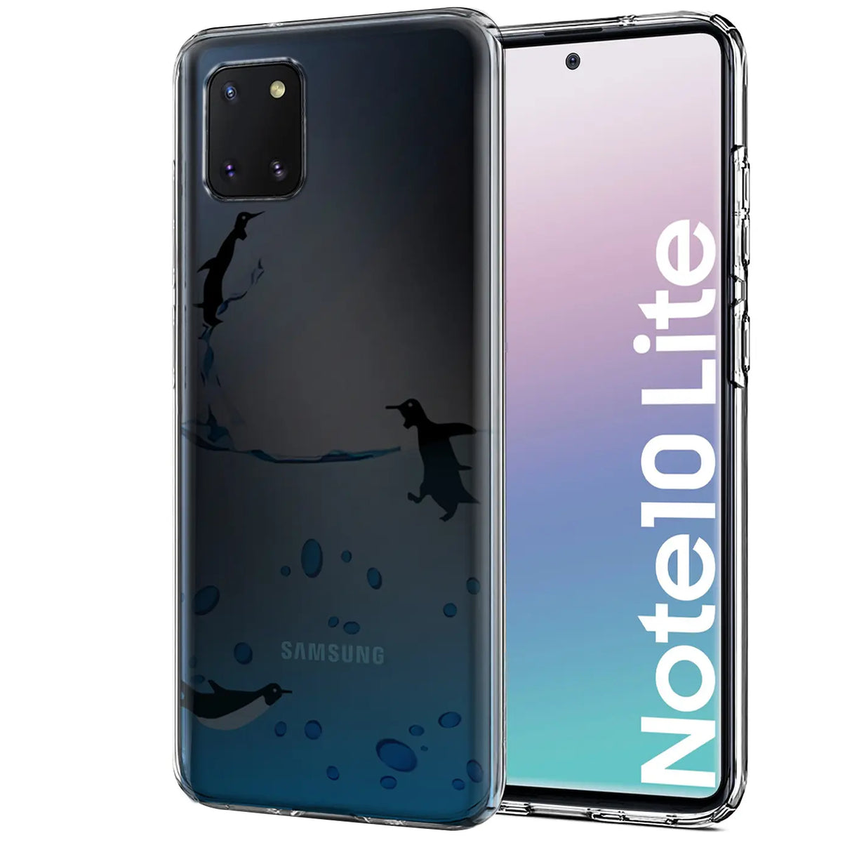 Samsung Galaxy Note 10 Lite Handyhülle mit buntem Motiv, große Auswahl