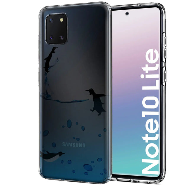 Samsung Galaxy Note 10 Lite Handyhülle mit buntem Motiv, große Auswahl