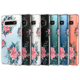 Samsung Galaxy S10 Plus Handyhülle mit buntem Motiv, große Auswahl