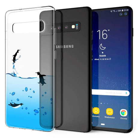 Samsung Galaxy S10E Handyhülle mit buntem Motiv, große Auswahl