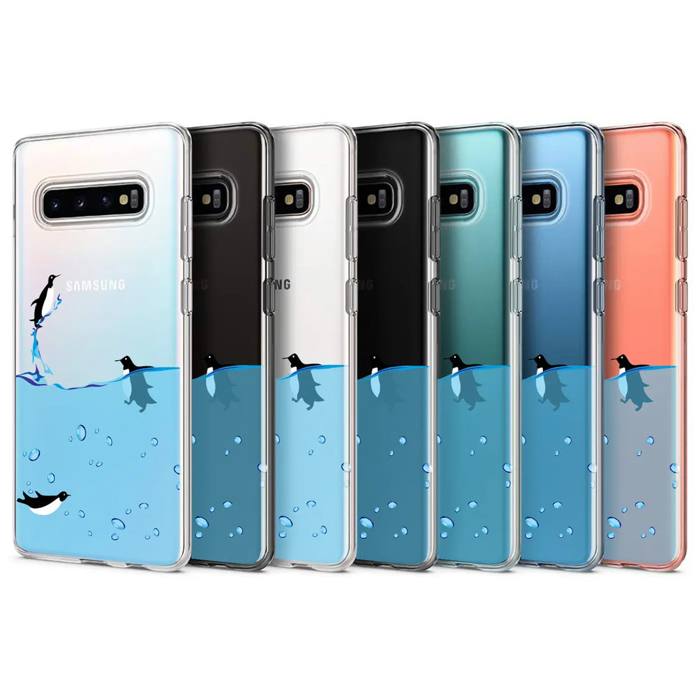 Samsung Galaxy S10E Handyhülle mit buntem Motiv, große Auswahl