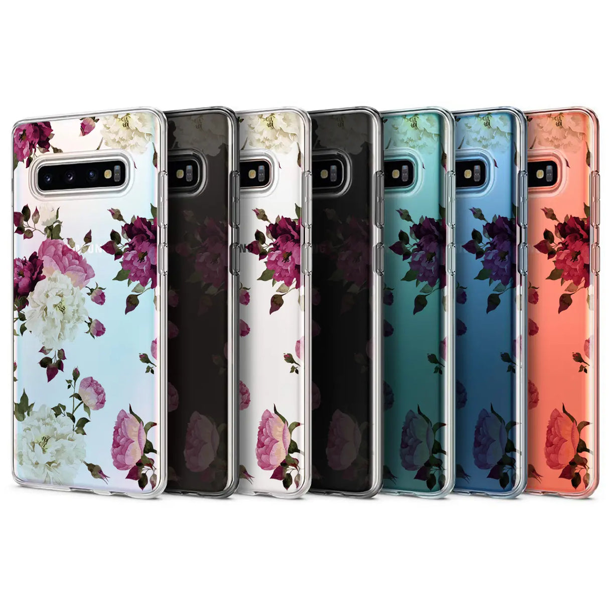 Samsung Galaxy S10E Handyhülle mit buntem Motiv, große Auswahl