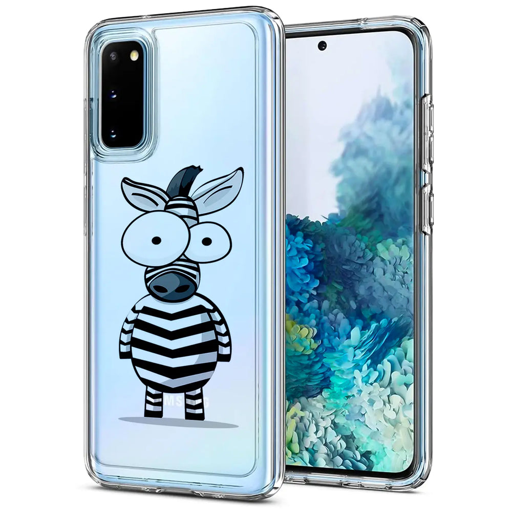 Samsung Galaxy S20 Handyhülle mit buntem Motiv, große Auswahl